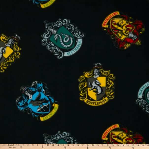 9 Wizardly Harry Potter Fabrics for Sewing Projects - Fabric Forager